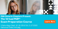 Virtual Project Management Professional (PMP®) Exam Preparation Course (Tuesdays and Thursdays - 6PM to 9:45PM)