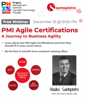 PMI Agile Certifications Webinar